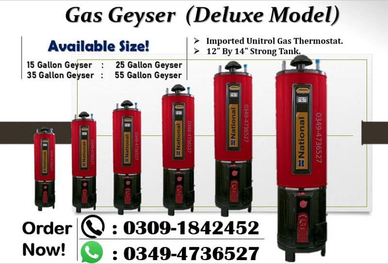 35 Gallon National Gas Geyser / Gas Water Heater / Geyser 0