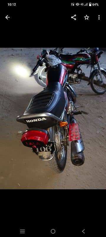 Honda 125  Model 2015  Full ok bike  Condition pic ma dakh skty ha 2