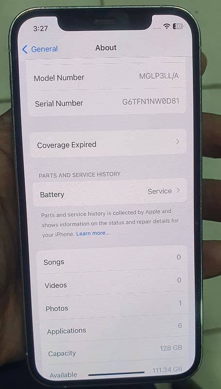 iPhone 12pro 128gb Non PTA factory unlock (No JV) 2