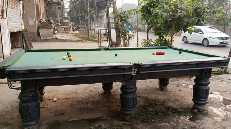 snooker table 2