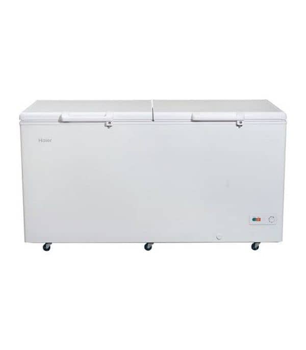 Haier double door inverter frezerz 0