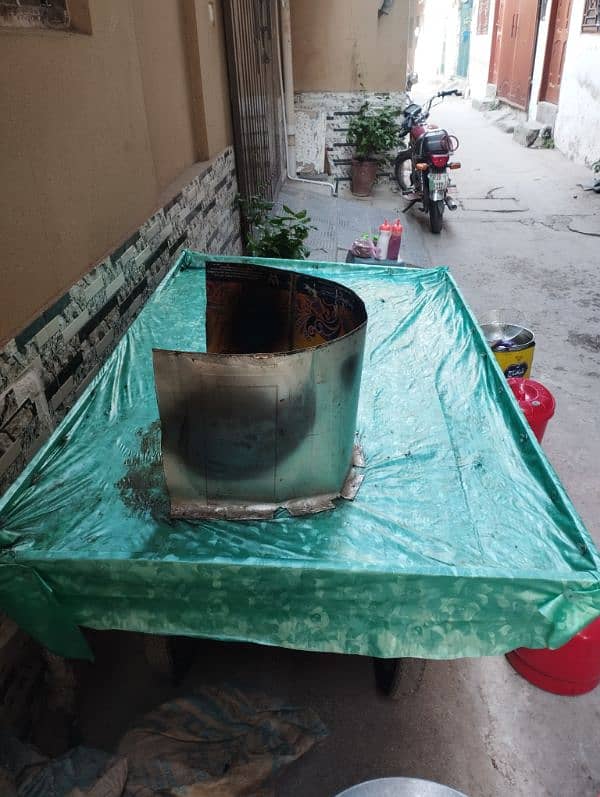 Fries and Samosa stall 0