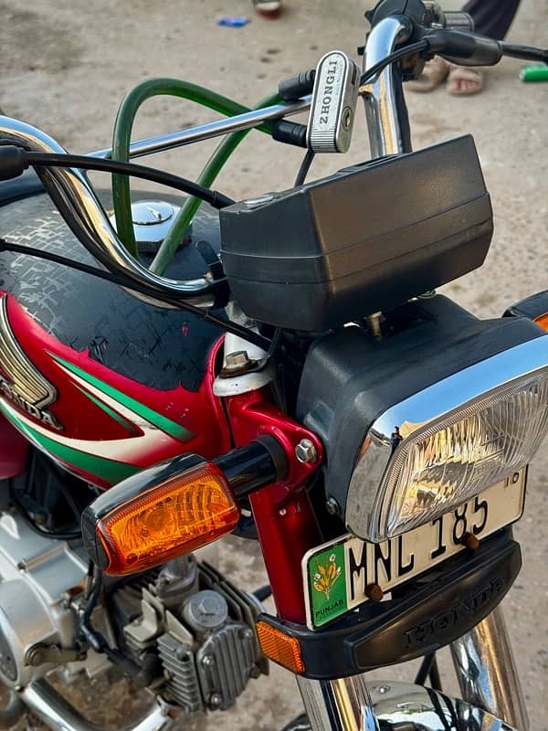 Honda CD 70 2016 Red Multan Number All Ok 2