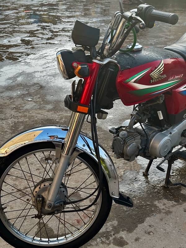 Honda CD 70 2016 Red Multan Number All Ok 13