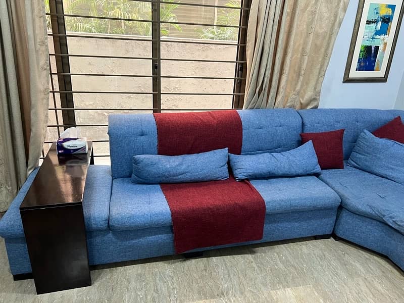 L shaped sofa set 3