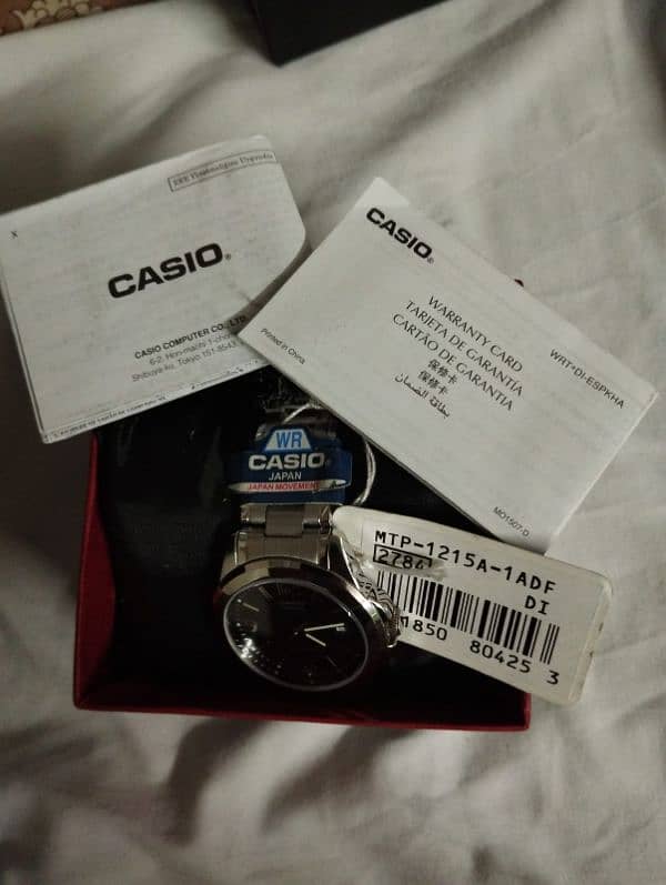 Casio watch 2