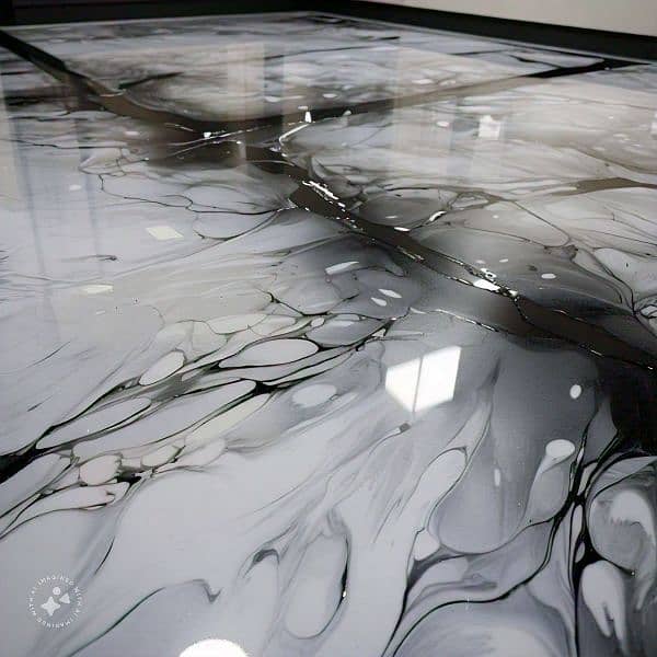 Epoxy Metallic Flooring 1