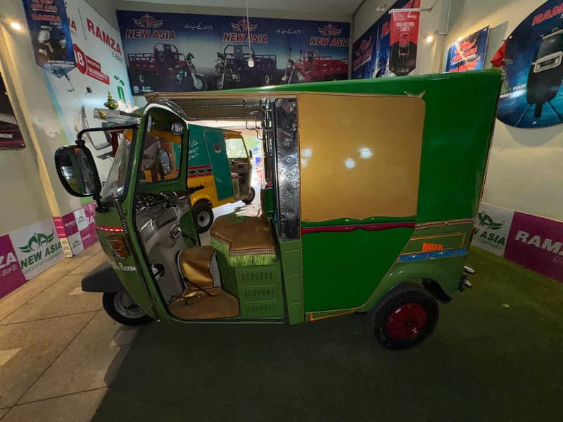 New Asia Double Shak Rickshaw 200cc Engine Carry Bolan Side Mirrors 11