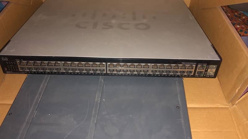 Cisco 48port POE switch 3