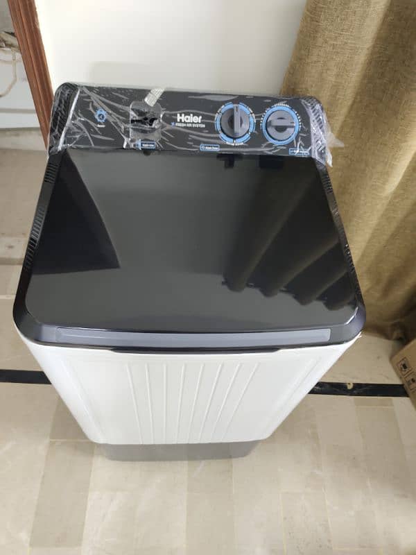 Haier new washing machine available for sale with 1 year warranty 0