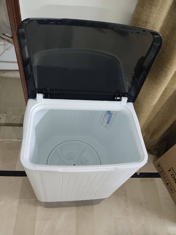 Haier new washing machine available for sale with 1 year warranty 1