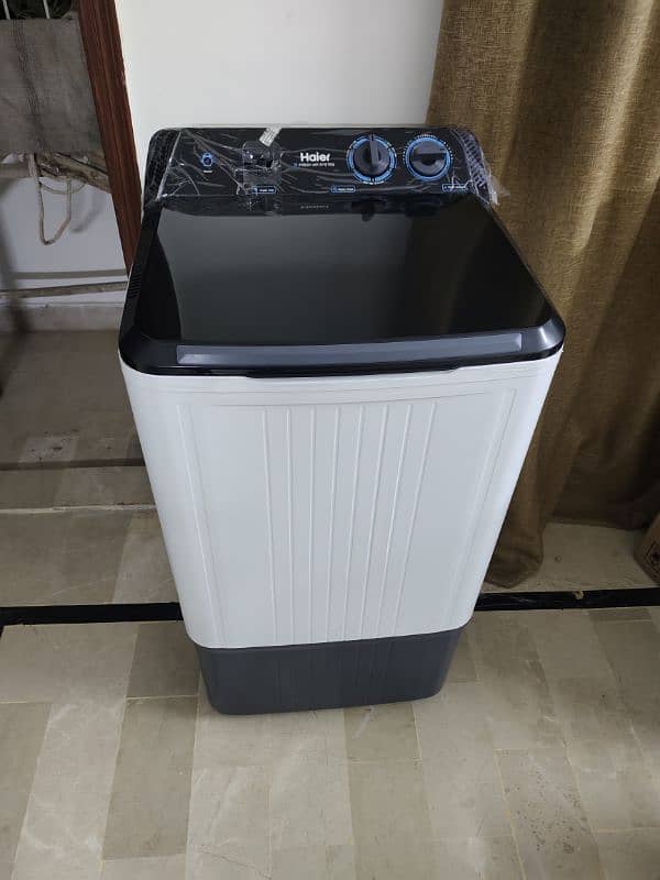 Haier new washing machine available for sale with 1 year warranty 4