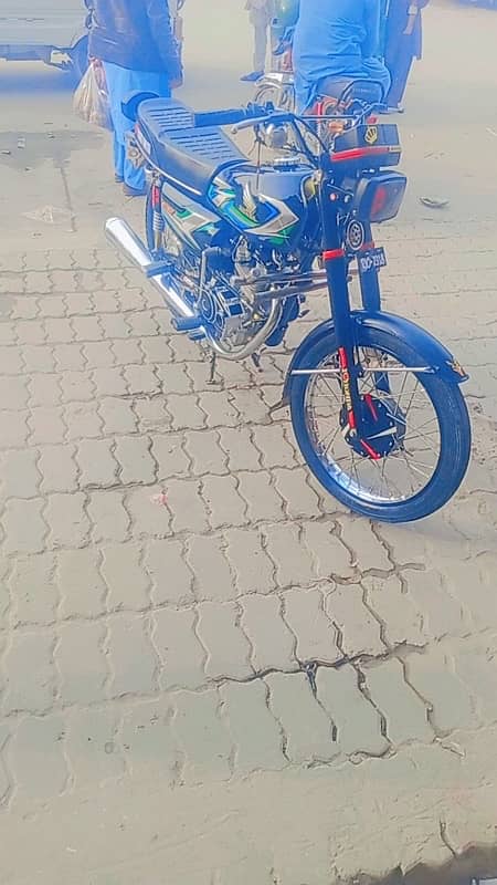 Honda 125 / model 2018 Rawalpindi number with original parts 2