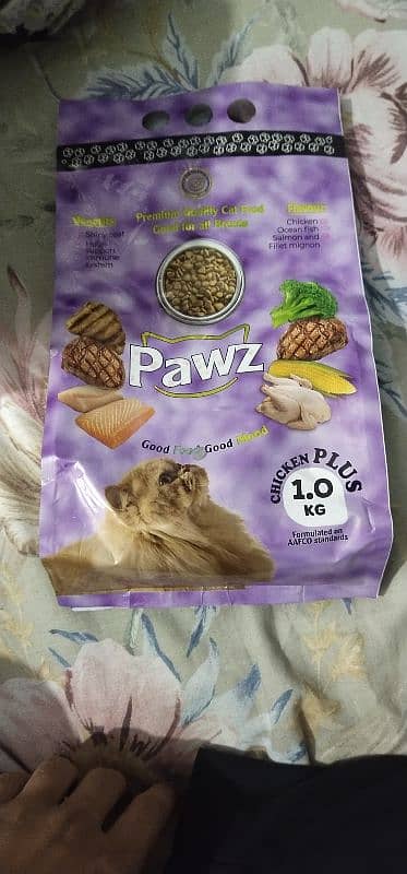 Pawz feed for cats 1