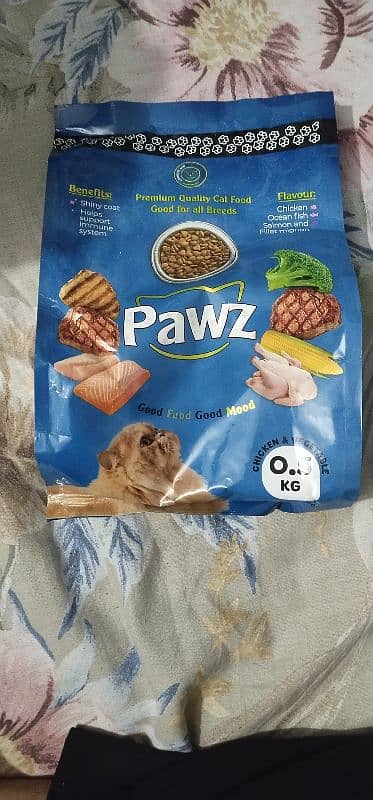 Pawz feed for cats 2