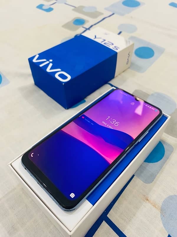 Vivo Y12s With Box! 1