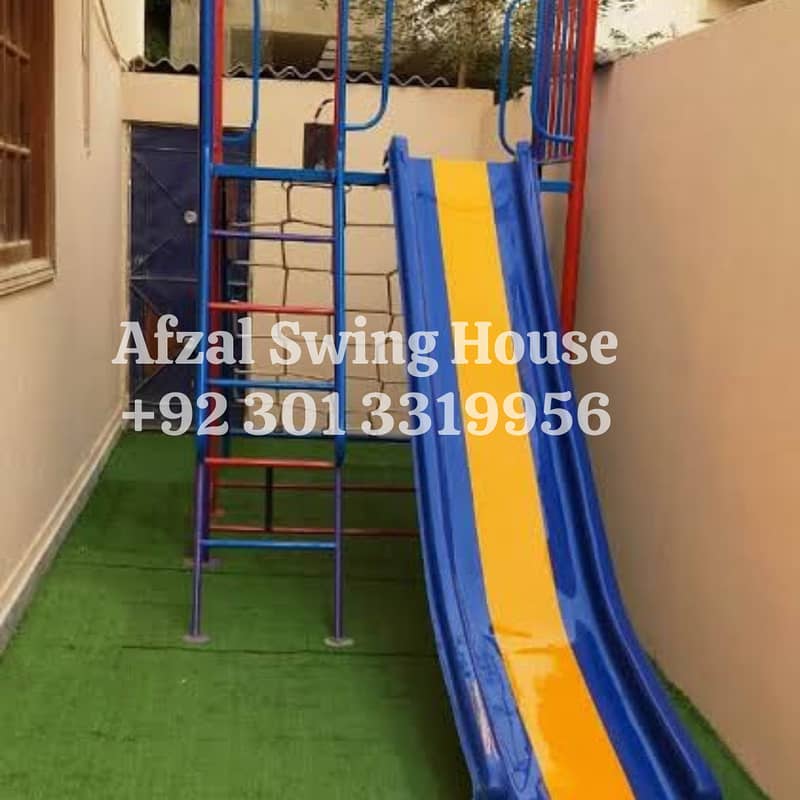 Fiber slide swing/park swing/seesaw jhola garden outdoor/swing jhula 0