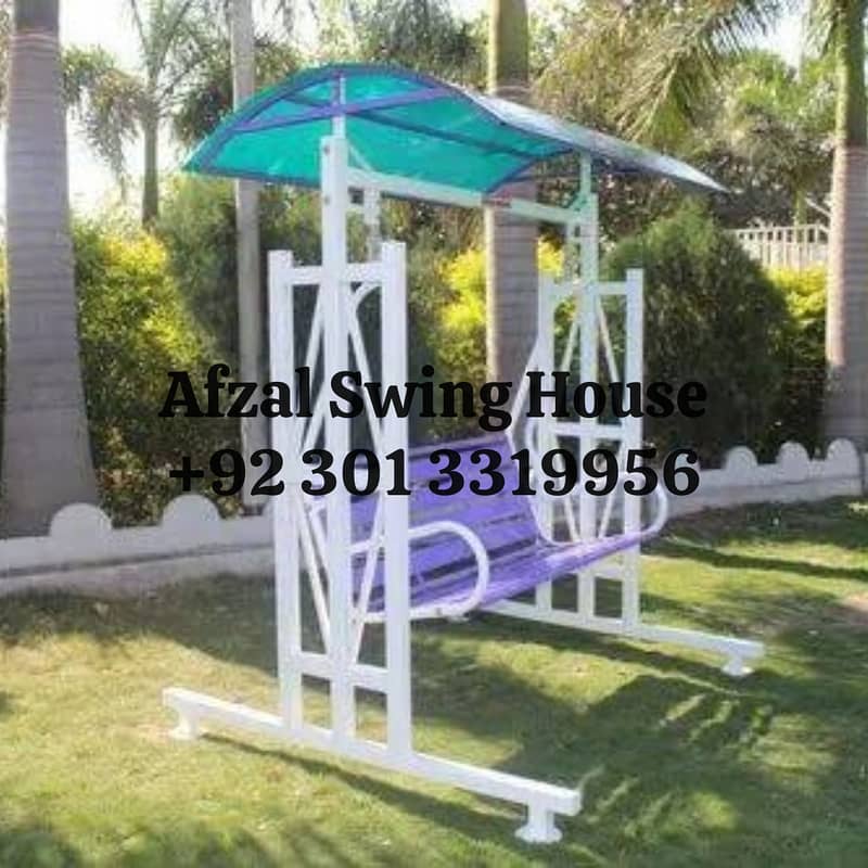 Fiber slide swing/park swing/seesaw jhola garden outdoor/swing jhula 14