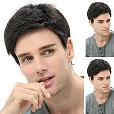 MAN Cap Wig Hair For men and extension 1