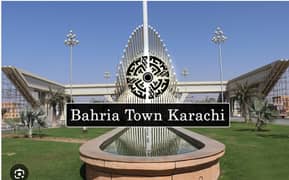 Bahria Town golf 500 yards Boulevard road 1 park facing Extra Land Paid 0