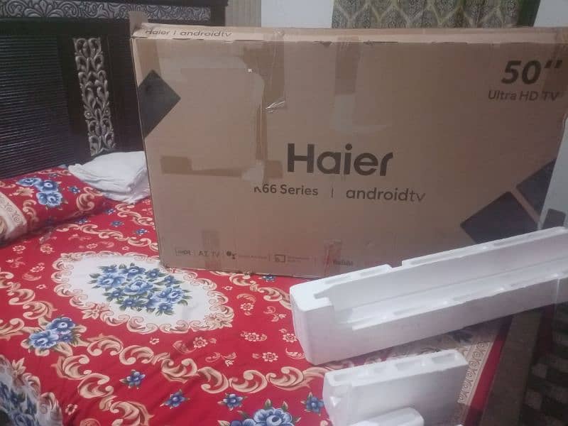 original Haier 50 inch lED Android 4k 3