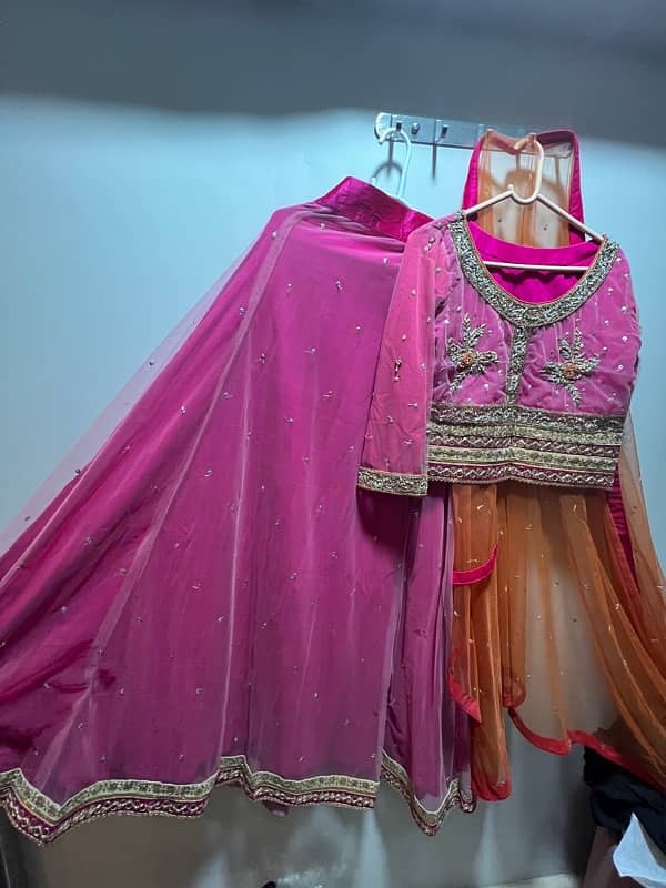 beautiful pink lehnga choli 1