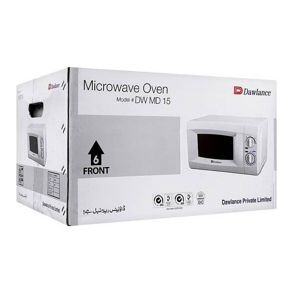 Brand New (untouched) -n: The Dawlance Microwave Oven MD 15 is 2