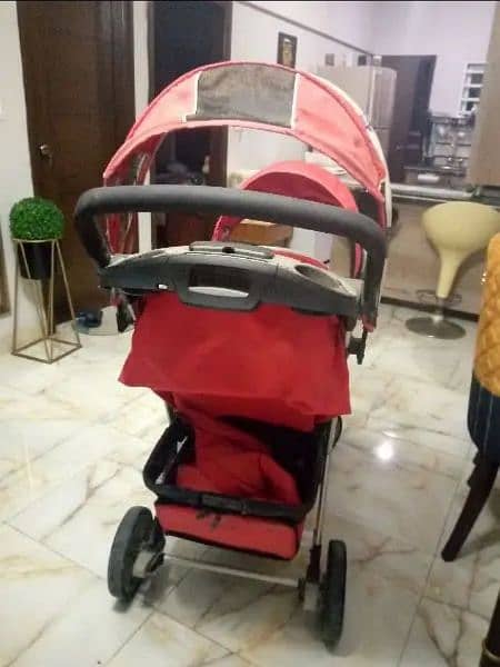 Twin pram stroller 5