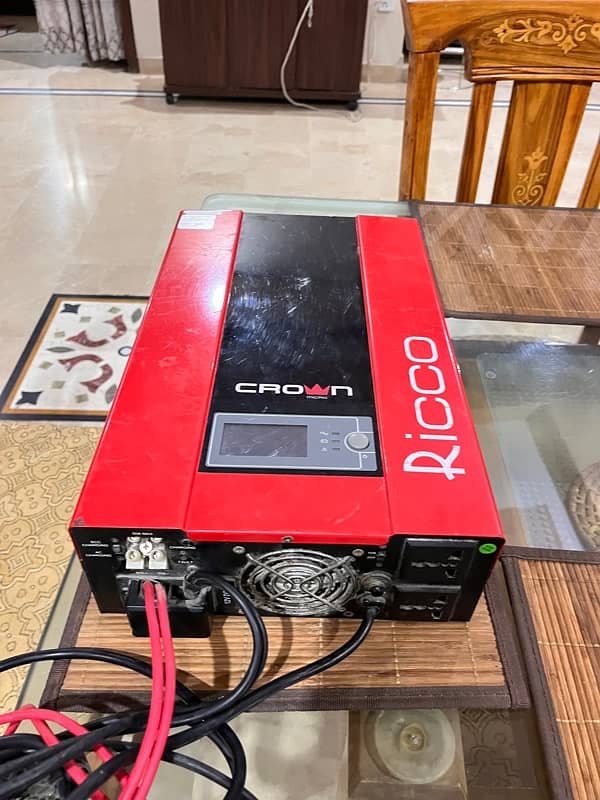 crown ups 1200va/720w 0