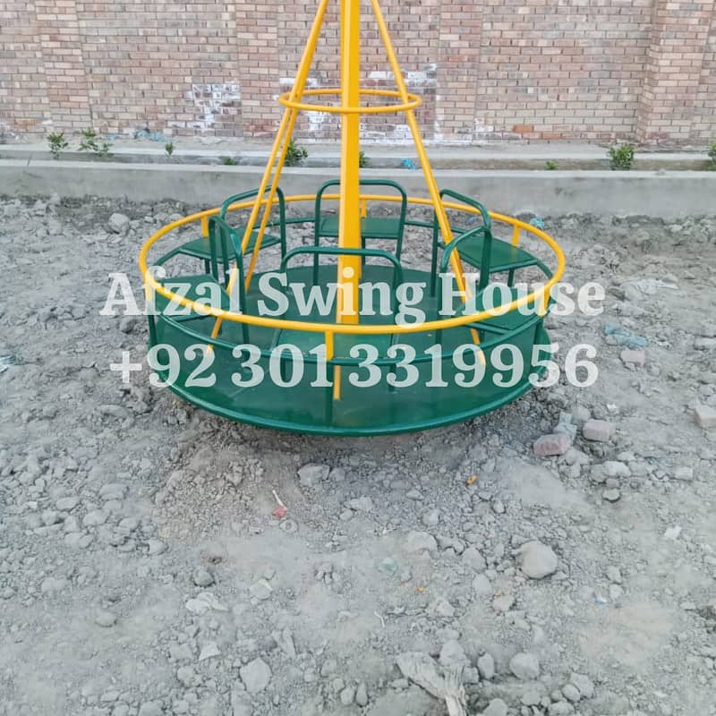 Fiber slide swing/park swing/seesaw jhola garden outdoor/swing jhula 3