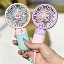 Mini Fan Rechargeable /Hanheld Desktop USB Fan Electric Portable Mini 3