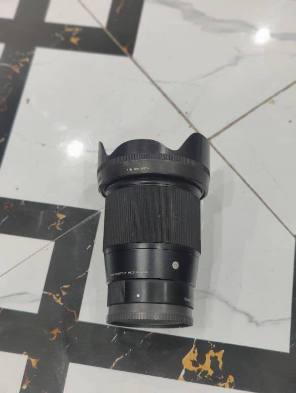 Sigma 16 mm lens 1.4 1