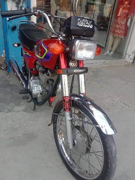 Honda 125 Model 2017 Rawalpindi registered 1