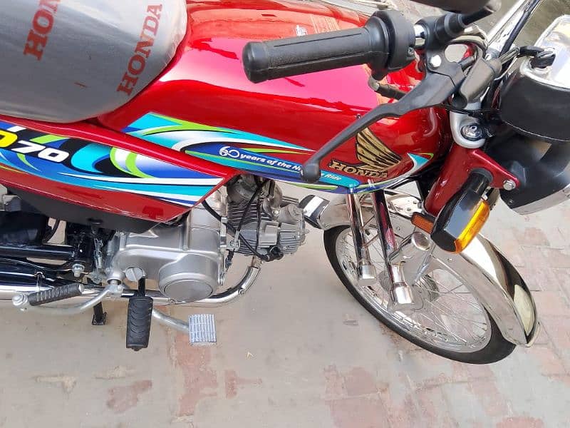 Honda CD 70 applied for 2024 model Fateh pur 1