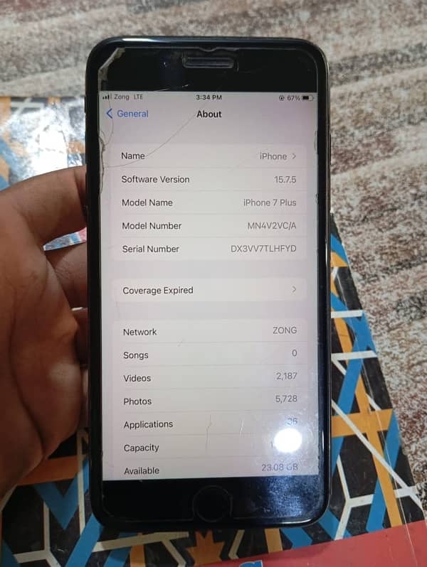 IPhone 7 Plus 128 Gb with box 2