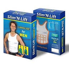 High Quality Slim N Lift Shaping Slimming Vest For Men 5