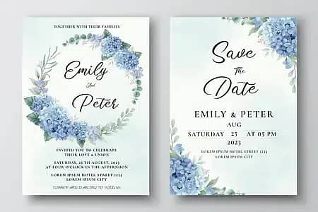 Customized and Digital Wedding Cards, Business Cards & Giveaways 0