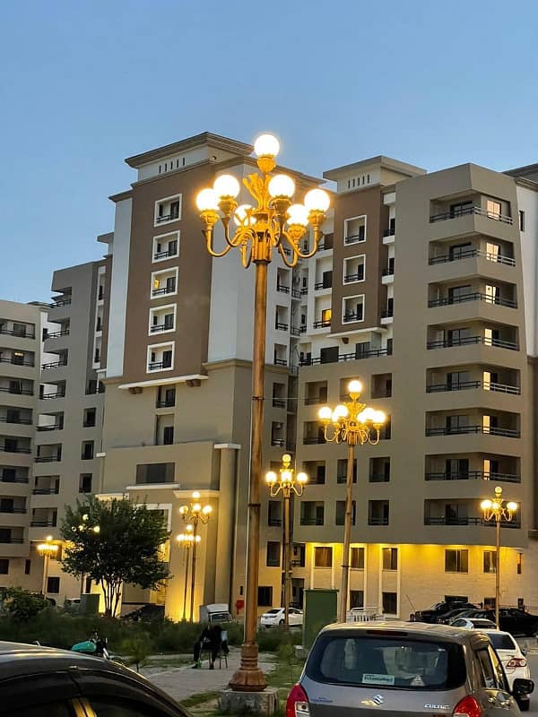 Per day 2 bed apartment available for rent in Zarkon Heights Islamabad 9