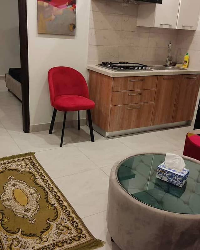 Per day 2 bed apartment available for rent in Zarkon Heights Islamabad 15