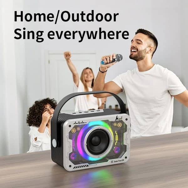 V9 Capsule Wireless Speaker + Mic 3