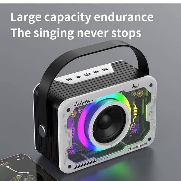 V9 Capsule Wireless Speaker + Mic 5