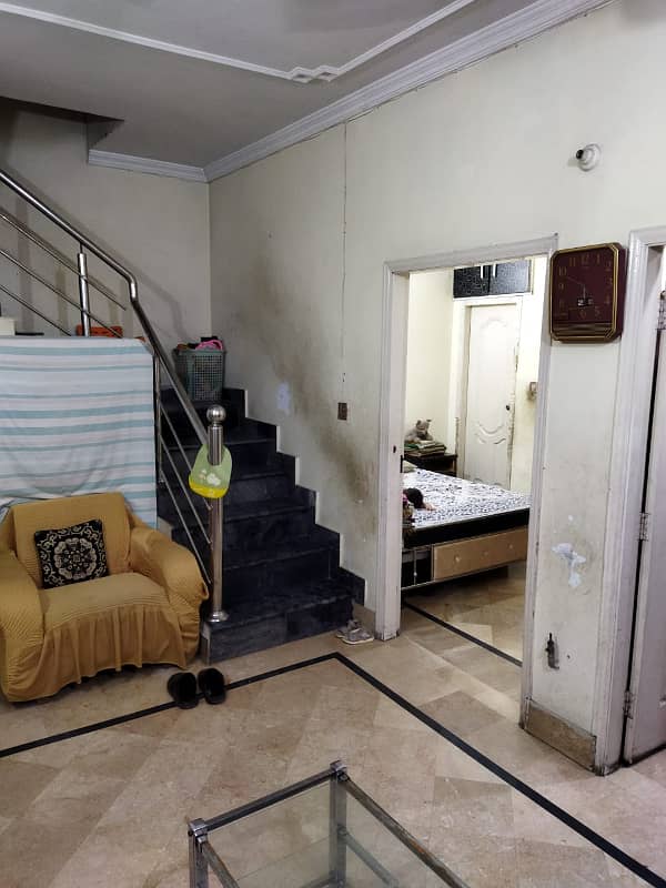 3MARLA MARBLE FLOORING DOUBLE STOREY HOUSE FOR SALE IN AIT 9