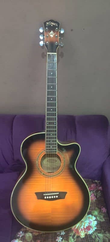 WashBurn EA15 Festival Series Acoustic+Electric Guitar 6