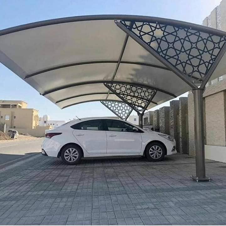 Tensile fabric structure , car parking sheds , Canopy sheds 10