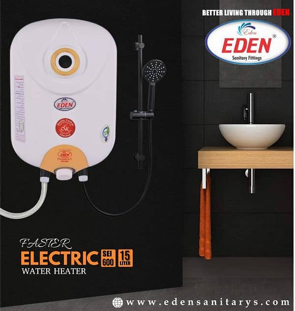 Electric water geyser 15cl 1