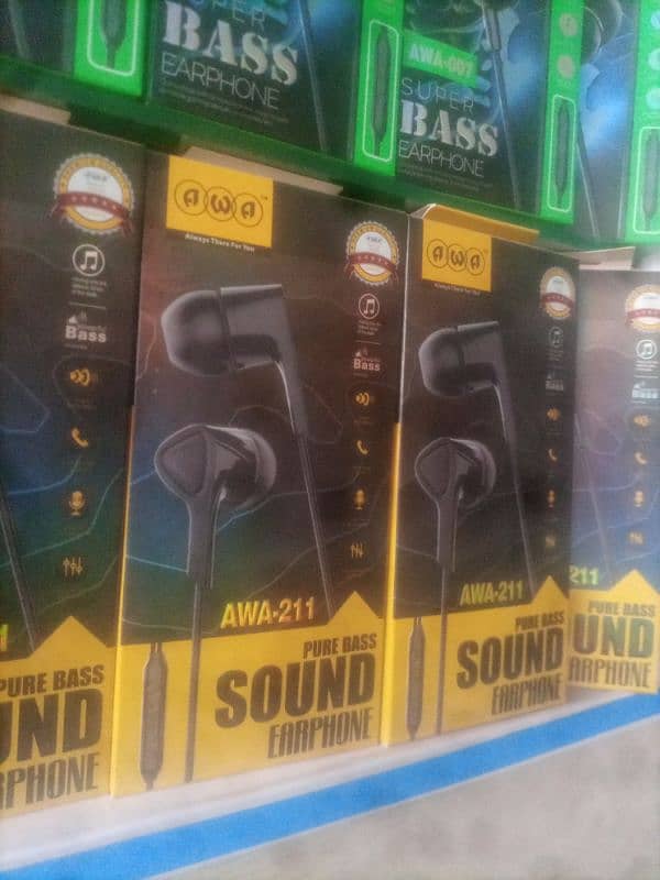 AWA Mobile handfree new box pack. 2