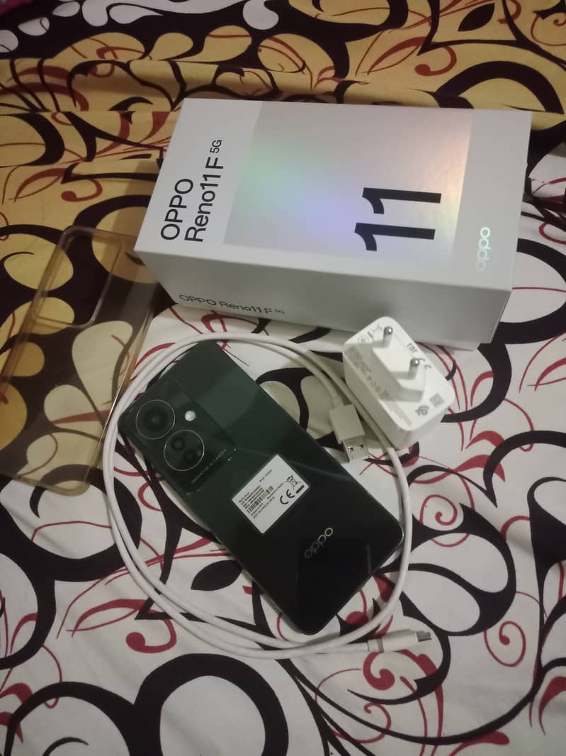 Oppo Reno 11 F 5g . . look like new 10/10 condition. . urgent sale 0