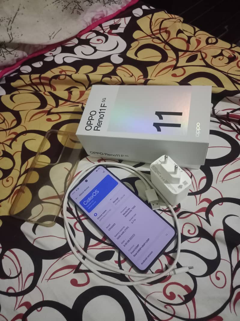 Oppo Reno 11 F 5g . . look like new 10/10 condition. . urgent sale 1