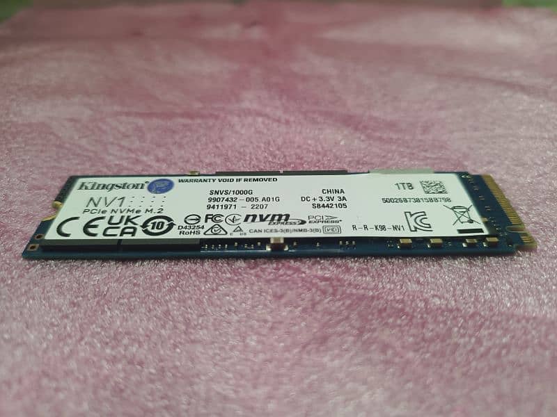 Kingston SSD 1TB nvme m2 hard drive 4