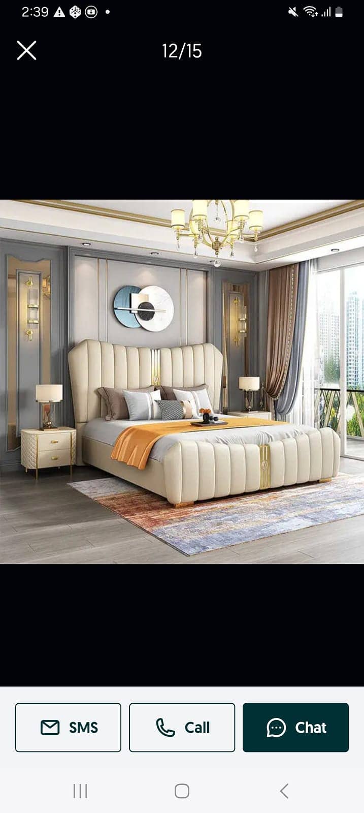 Bed/king size/Bed/Luxury bed/Turkish bed/Double bed/poshish bed 3